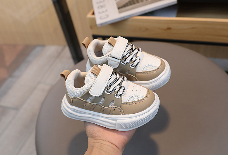 Vårnya Barnsport Pojkar Casual Board Flickor Baby Andas Mesh Upplösta Skor 1-6 år gamla_voghion.com