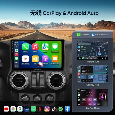 Converter 2-in-1 Android Autocarplay – Simsiz CarPlay və Android Auto