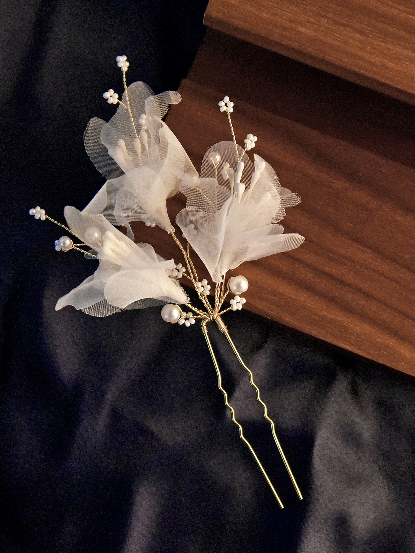 Elegant Lady Flower Metal Hairpin display picture 1