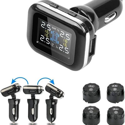 temperature voltage tire exterior, Tire pressure monitoring system