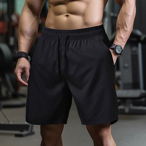 High-quality summer men's five-pocket sporty quick-dry loose extra-large fitness shorts beach pants