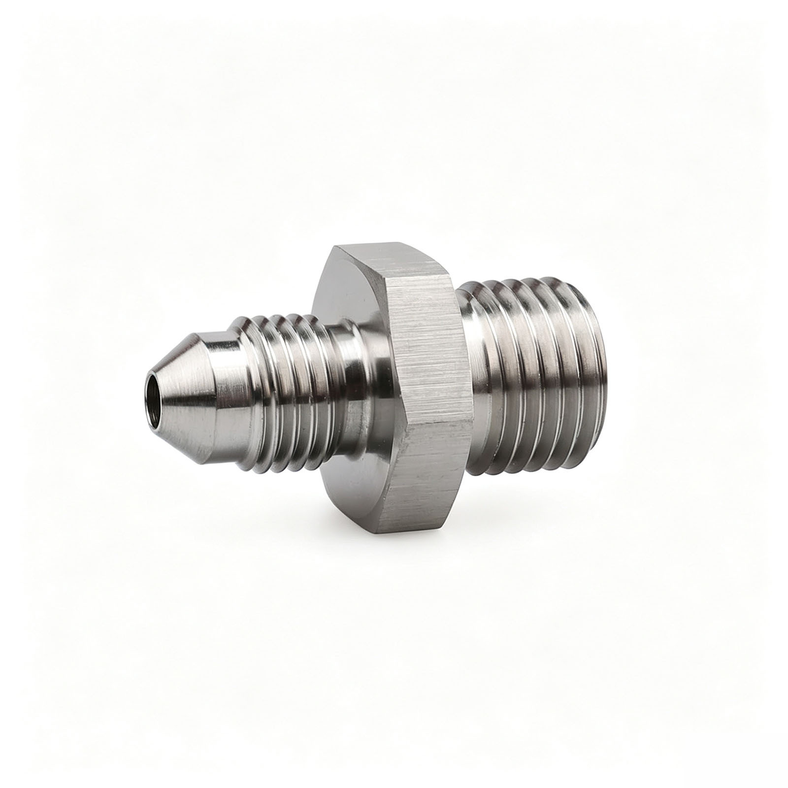 AN3 AN4 AN6 car modification brake oil pipe threaded connector stainless steel reducer screw adapter