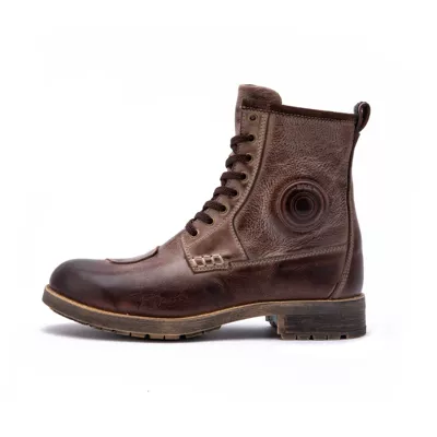 arcx Yakuqi L60900 Motorcycle Retro Riding Boots Non-Slip Road Waterproof Casual Cowhide Boots (Motorcycle Safety Supplies) - brown-39