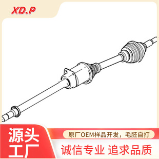 Bb5Z3B436P Is Suitable for Ford Car Inner and Outer Ball Cage Half Shaft Assembly Transmission Shaft
