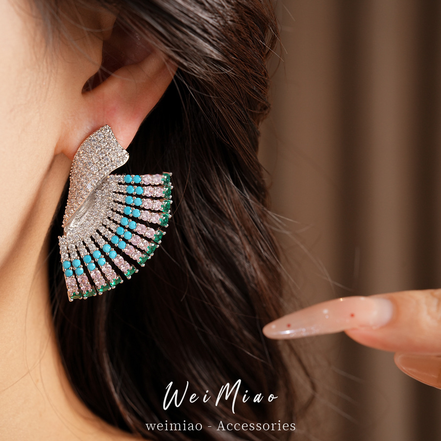 Medieval vintage aguja de plata geometría irregular pendientes ligero lujo de alto nivel pendientes personalidad nicho exquisitos pendientes