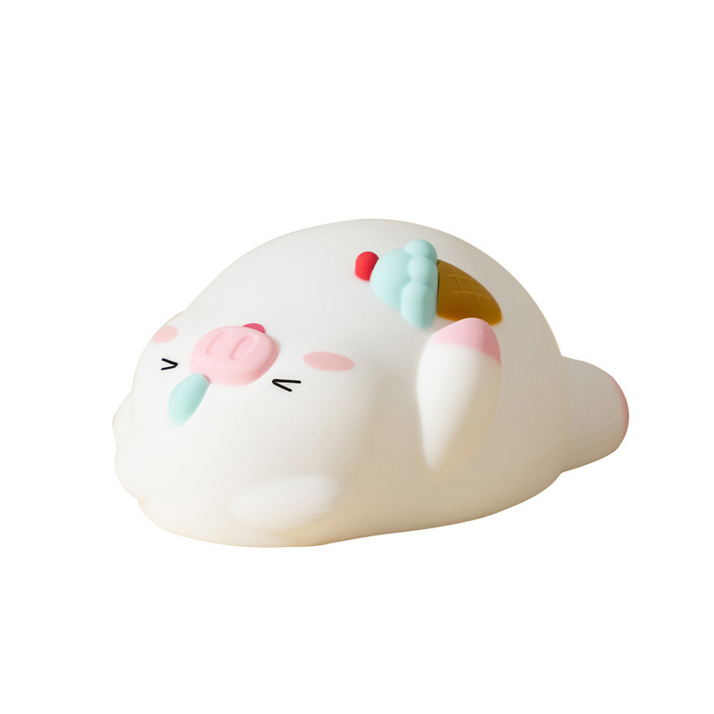 クロスボーダー漫画ナイトライト USB 充電式ベッドサイド睡眠雰囲気ライトクリエイティブ子供の誕生日ギフトパットライト|undefined
