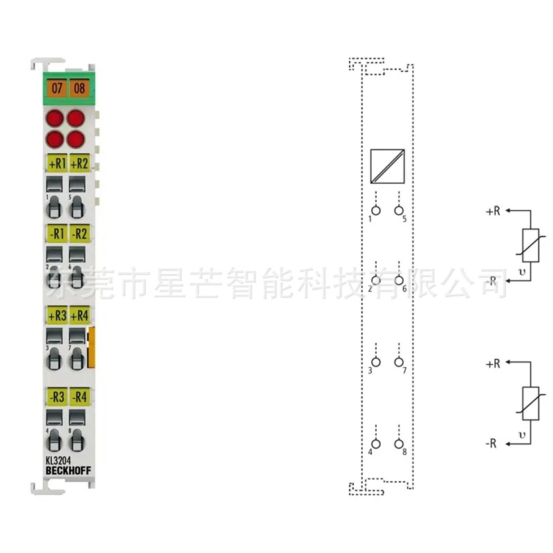 倍福KL3204总线端子模块德国BECKHOFF模块KL3204全新原装现货议价