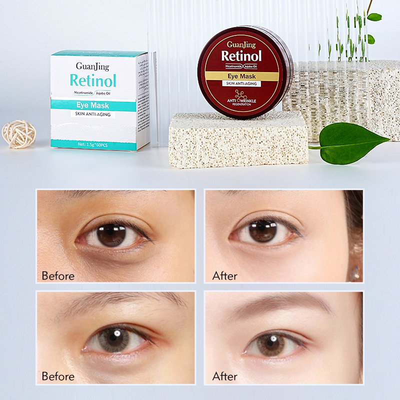 Máscara de retinol e nicotinamida Eye GJ7187 exclusiva para membros, pacote com 192 unidades_voghion.com