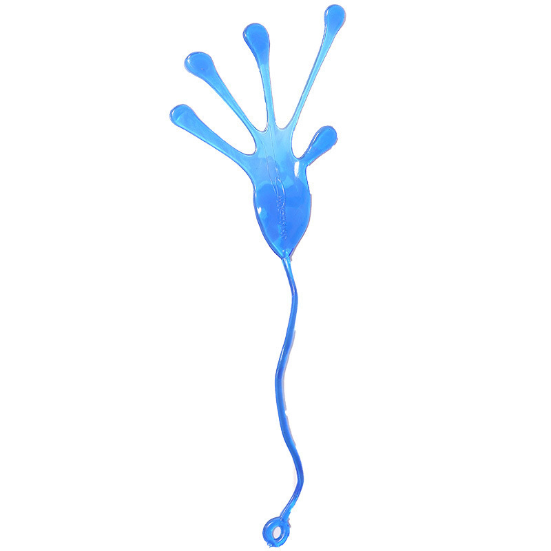 Creative Vent Elastic Telescopic Sticky Palm Kidsren's Small Nostalgic Trick Small Sticky Hand Stall Supply Mini Fun