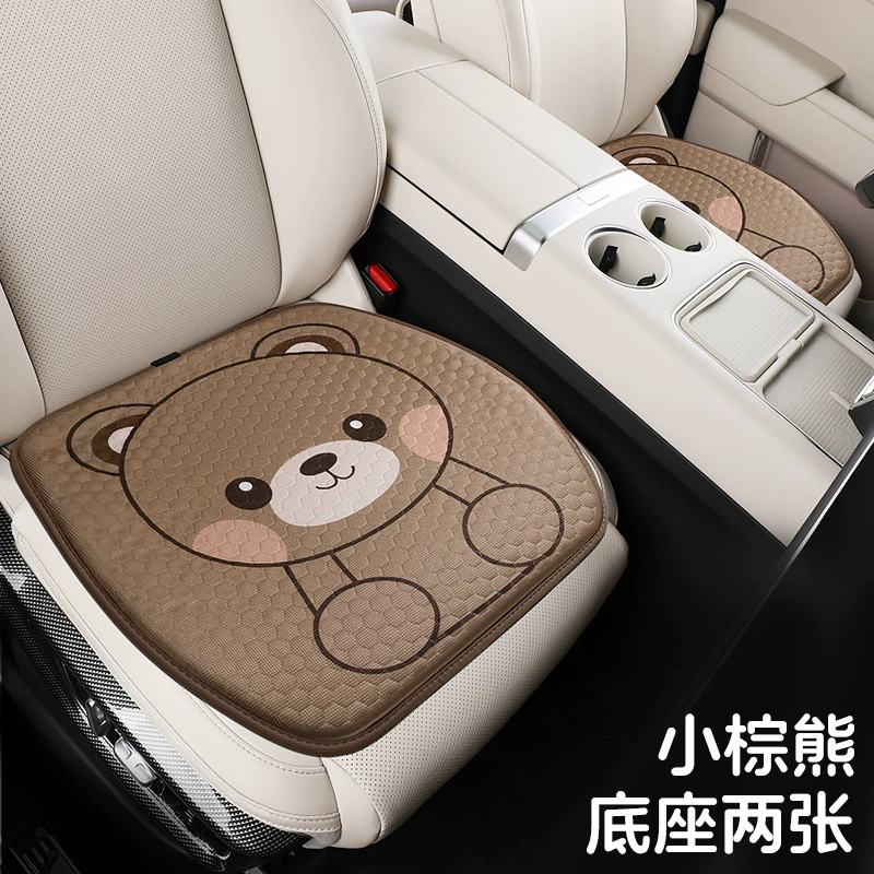 Мультяшный автомобильный гелевый коврик для сидений для автомобилей