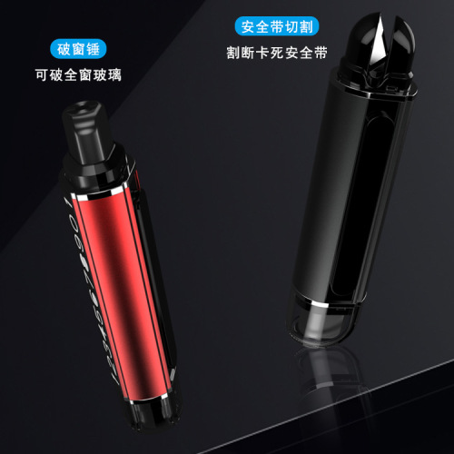  new car broken window safety hammer escape artifact magnetic parking sign safety hammer two-in-one direct sale