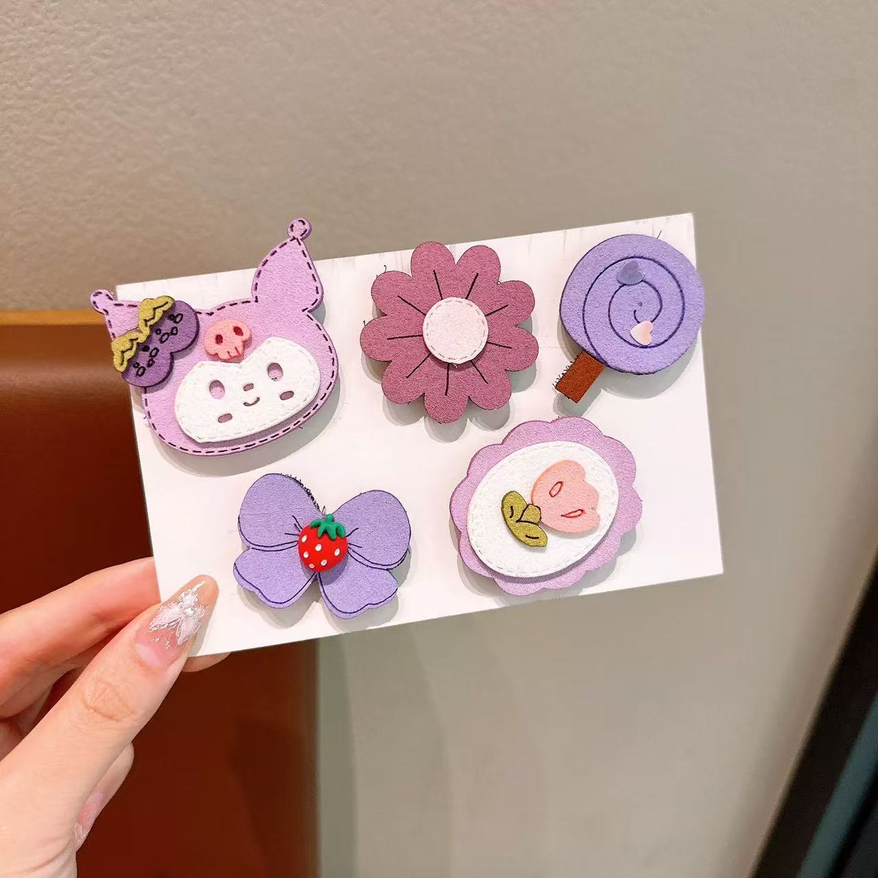 Los niños publican adorables pegatinas de velcro para bebés que no lastiman el cabello roto, artefactos de cabello mágicos para niñas con poco cabello pegatinas de frangeo