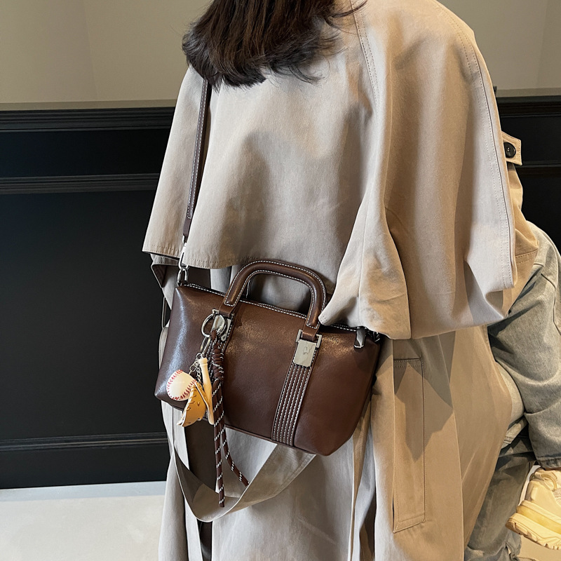 Bolsa de alta sensación para mujeres 2024 nuevo otoño y invierno retro versátil bolso de mano estilo coreano bolso de mano casual pequeño