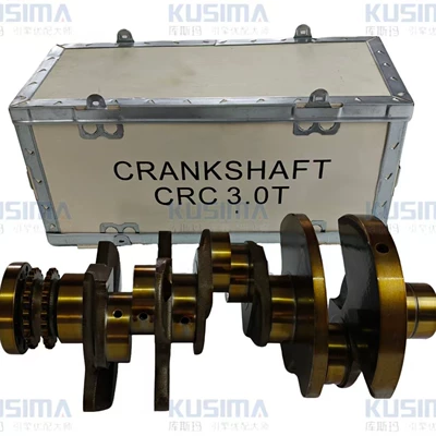 3.0T CRC diesel engine, Crankshaft, camshaft