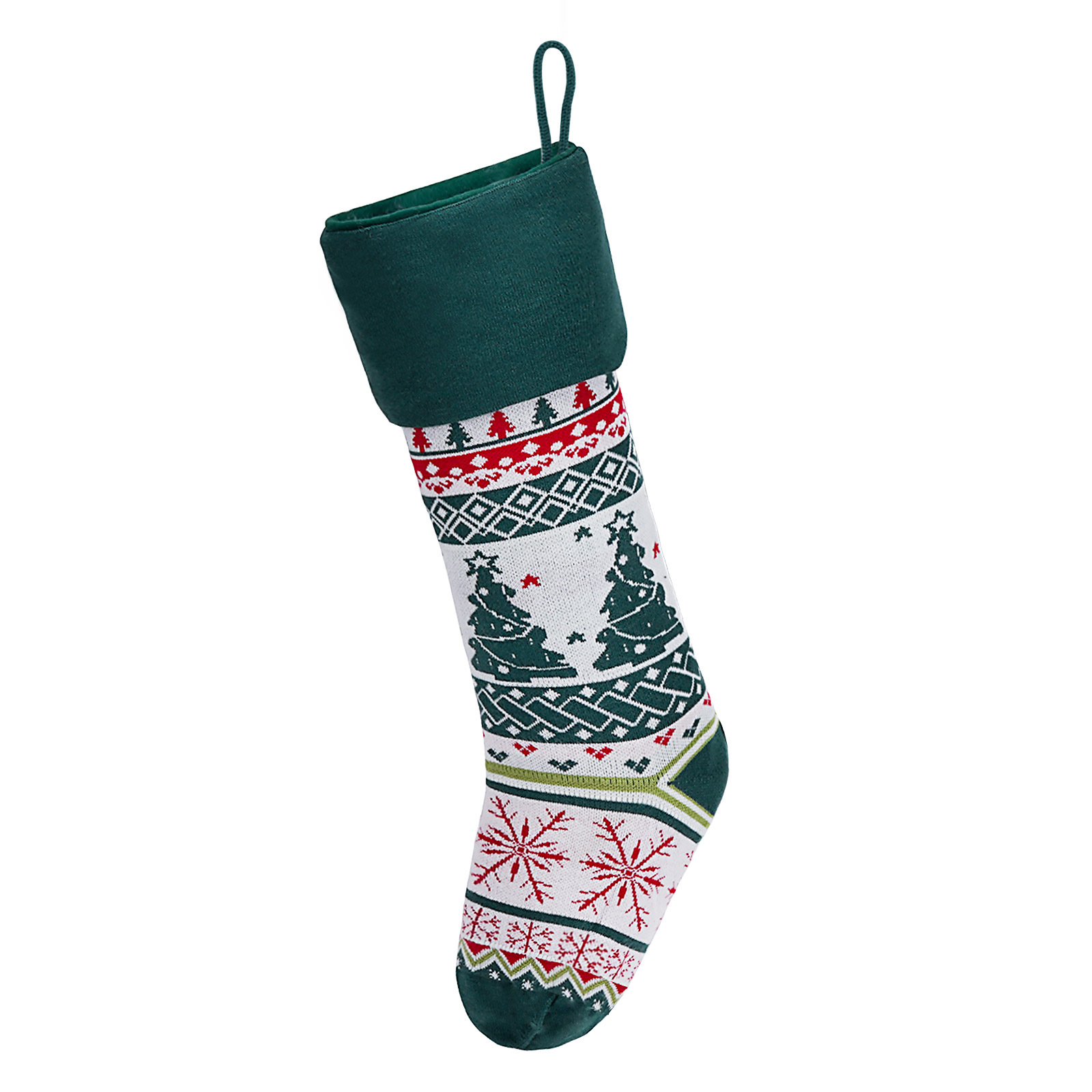 Transfronterizo nuevos calcetines de Navidad dulces de punto bolsa de lana bolsa de regalo escena diseño vacaciones Navidad calcetines decorativos