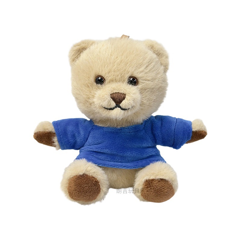 Teddy Bear Keychain Mochila Teddy Bear Doll Impresión nombre regalo de graduación logotipo de colgante imprimible