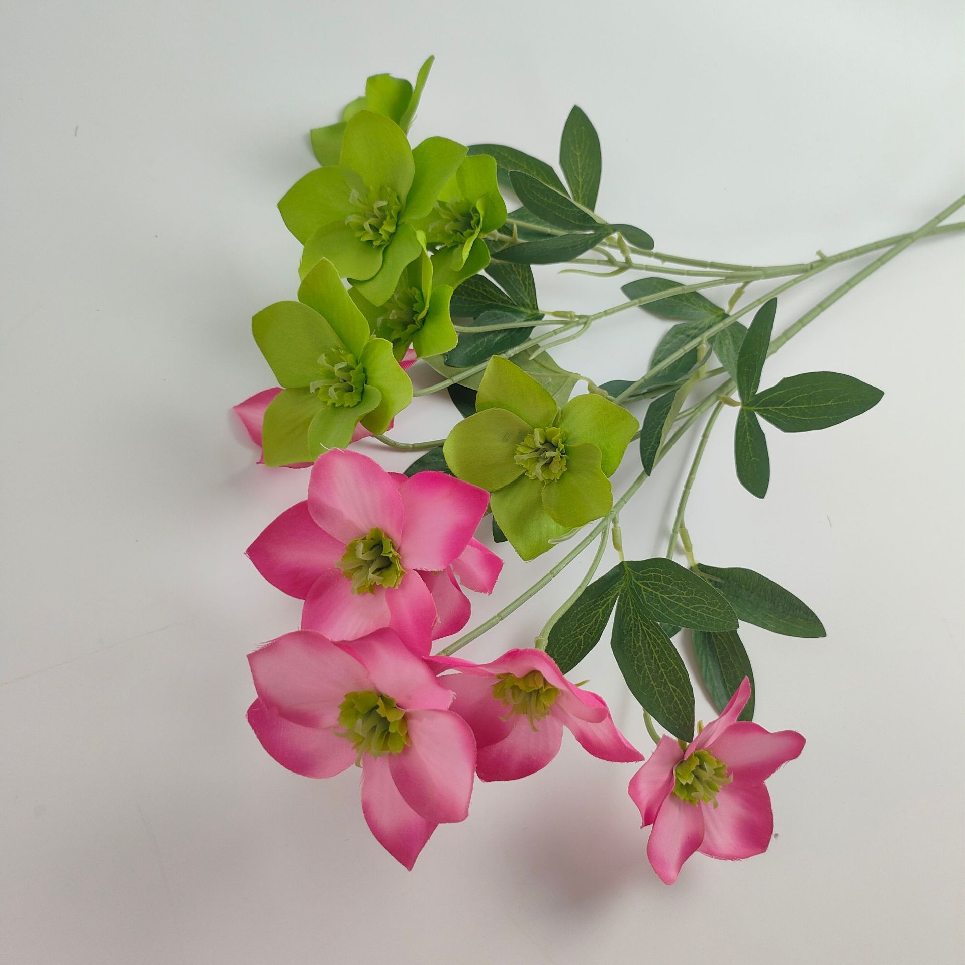 Artificial flowers for home use, wedding flowers, fresh nail decoration 4