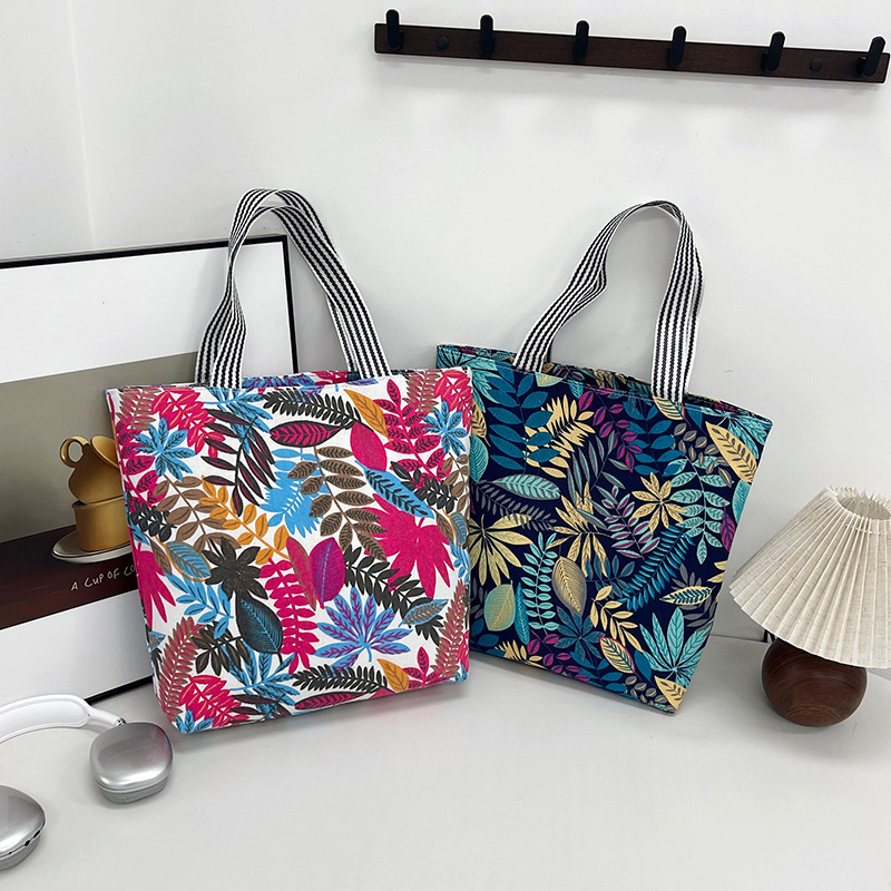 Handheld ethnic capacious fashionable shopping bag one shoulder for…