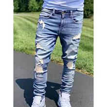 G 94876 Ripped Slim Jeans �ƶ�����ţ��