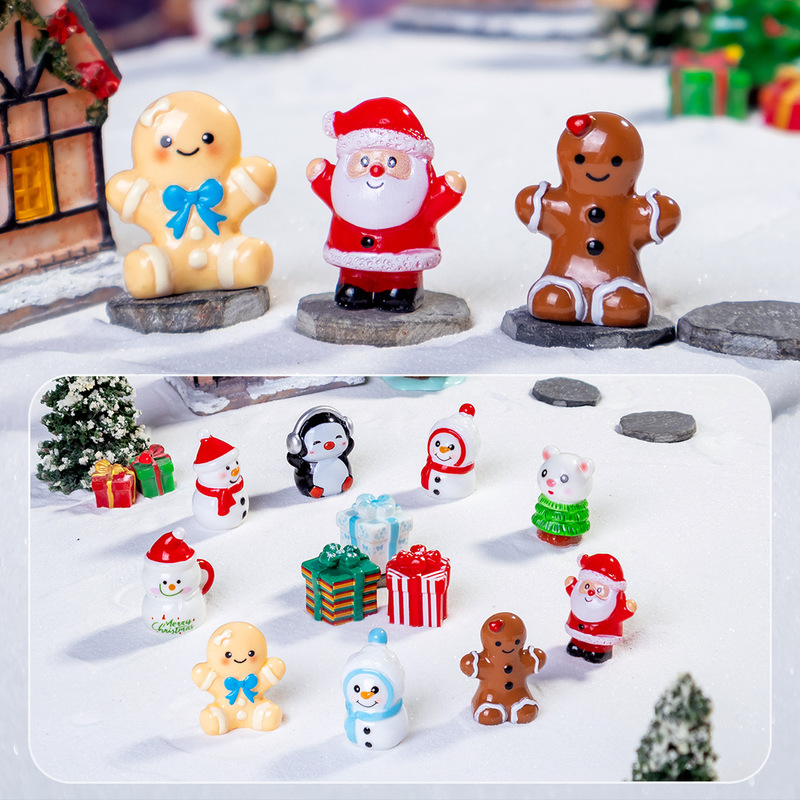 Creative New Cartoon Christmas Gifts for the Elderly Animals DIY Resin Small Accessories Desktop Decoration Small Ornaments Creative New Cartoon Christmas Gifts for the Elderly Animals DIY Resin Small Accessories Desktop Decoration Small Ornaments