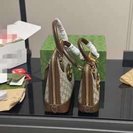 2025年新款百搭复古古典花色贝壳包单肩手提斜挎女士包包