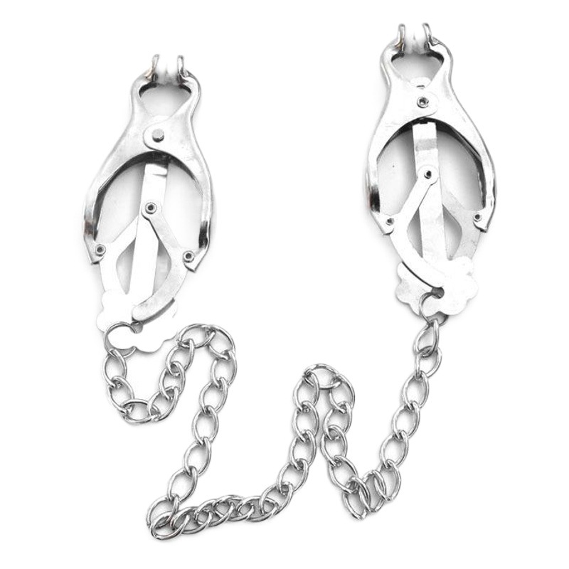 Juguetes para adultos suministros para adultos mariposa clip trébol mama aparato Acero inoxidable sexy pecho clip RX-003 sexy