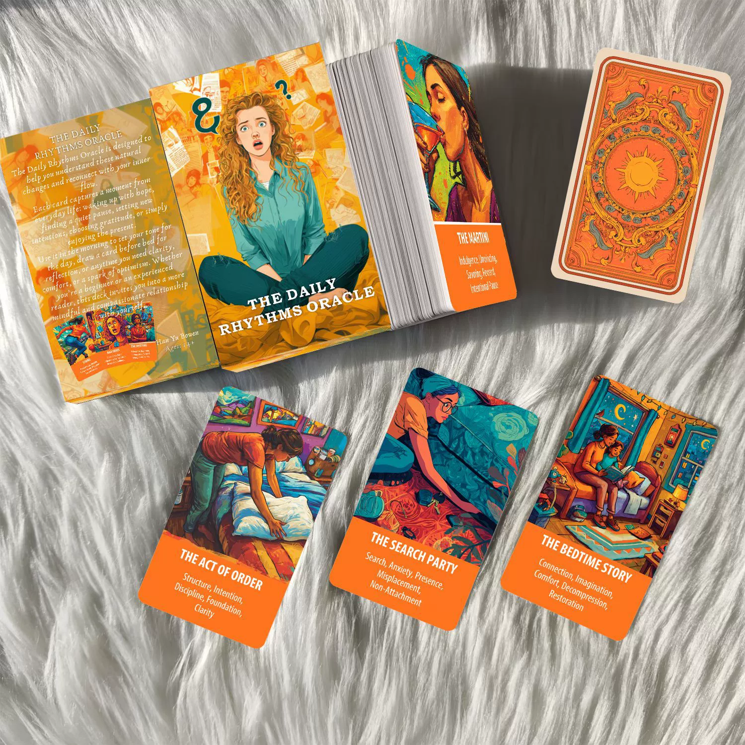 [新款英文版 Tarot 塔罗牌 oracle ，每日节奏神谕 现货供应 厂家]