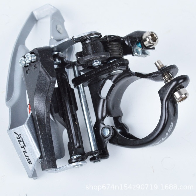 Bicicleta de montaña FD-M370 frente de 9 velocidades 27 velocidad bicicleta de montaña desviador delantero M390