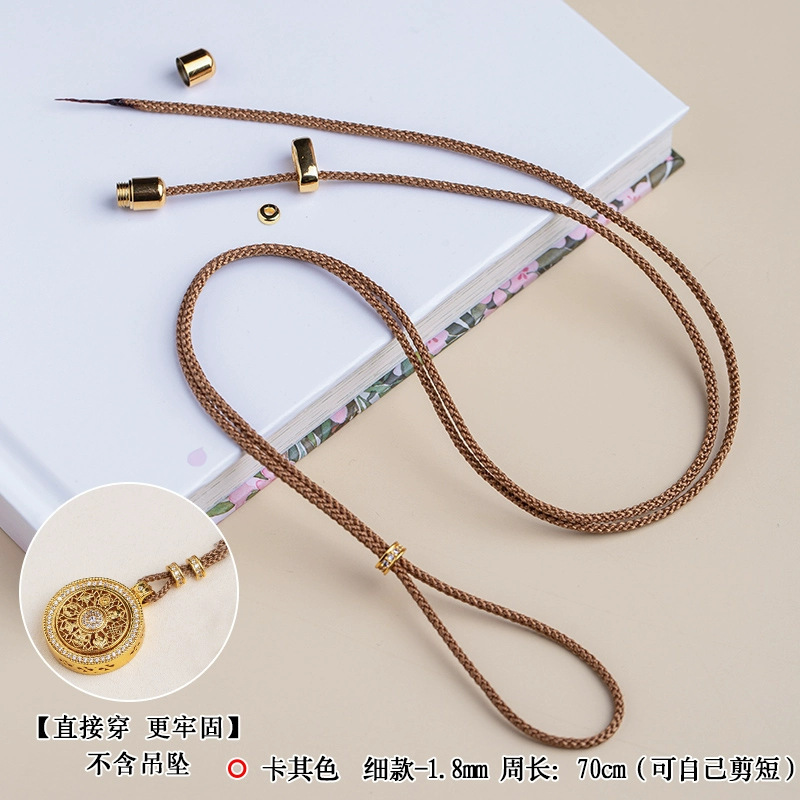 可以当毛衣也可以剪短当项吊坠叠戴效果棒玉坠挂件配件高端绳|undefined
