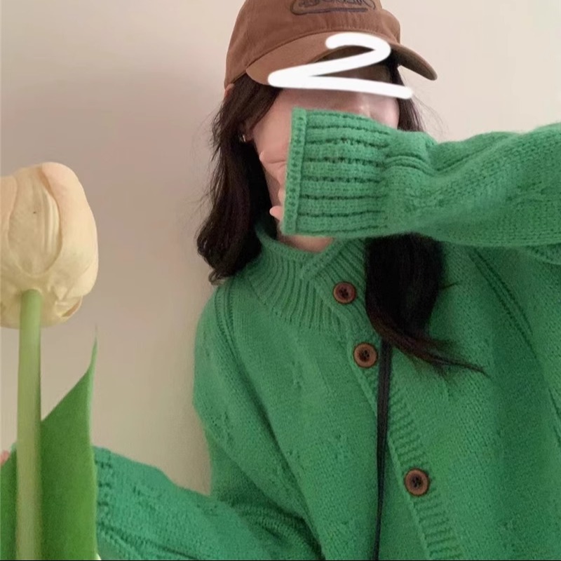 Japanese retro spring cardigan