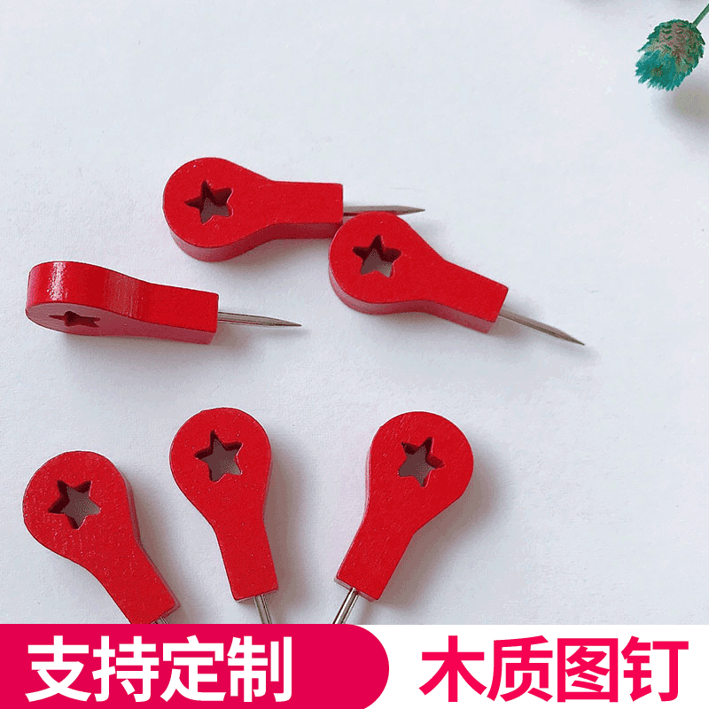 Landmark pushpin arrow I-shaped nail wooden pushpin manufacturer push nail Cork photo wall red bulk landmark nail Landmark pushpin arrow I-shaped nail wooden pushpin manufacturer push nail Cork photo wall red bulk landmark nail
