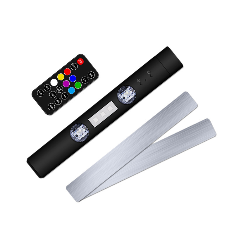 Luz de ambiente de ritmo de carga USB, luz de ambiente de automóvil, luz de ambiente de control remoto, luz de ritmo de música colorida