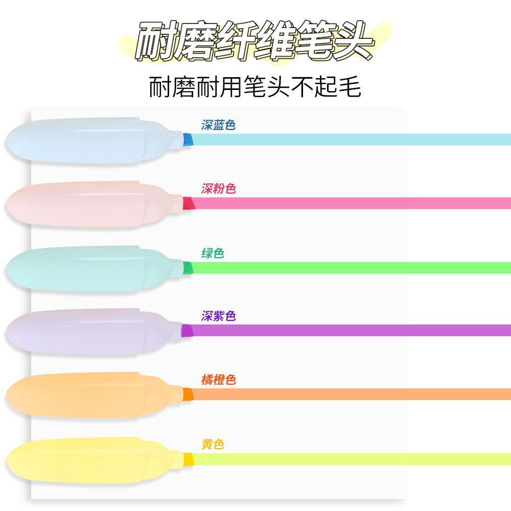 Mini cristal gato garra resaltador conjunto de dibujos animados alumno diy graffiti dibujo de línea marcado lápiz de cuenta