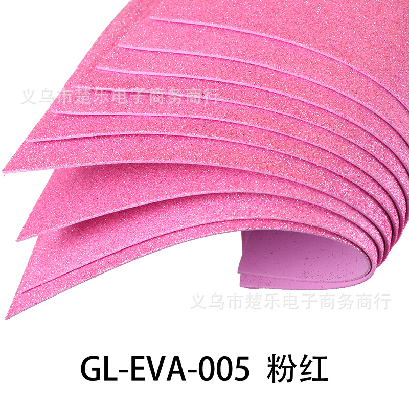 A4/A3/50x70 fábrica al por mayor Eva oro polvo esponja papel 2mm kindergarten DIY papel hecho a mano sin pegamento