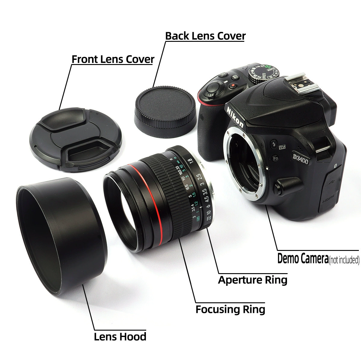 Canon, nikon, sony, compatible camera, lens, (Physicals), 85mm