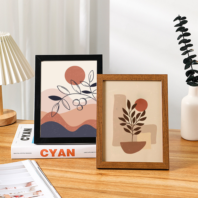 Cross-Border Minimalist Wooden Photo Frame Display Stand Wholesale 5-Inch 6inch 7inch 8inch 10inch A4 Photo Wall Mounting Wall Hanging Picture Frame Cross-Border Minimalist Wooden Photo Frame Display Stand Wholesale 5-Inch 6inch 7inch 8inch 10inch A4 Photo Wall Mounting Wall Hanging Picture Frame