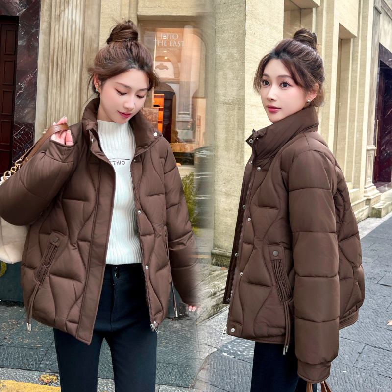 小个子羽绒棉服外套短款2025年冬季新款加厚时尚女装爆款棉衣棉袄|undefined