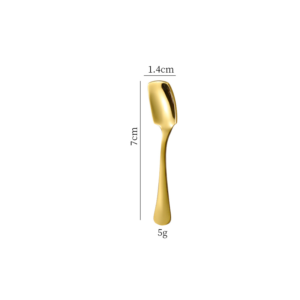 골든 사각 헤드 스푼 (7CM)