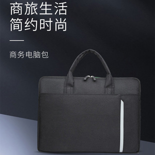 New Business Laptop Bag Gift Custom Printed logo Simple Texture Laptop Bag for Men and Women