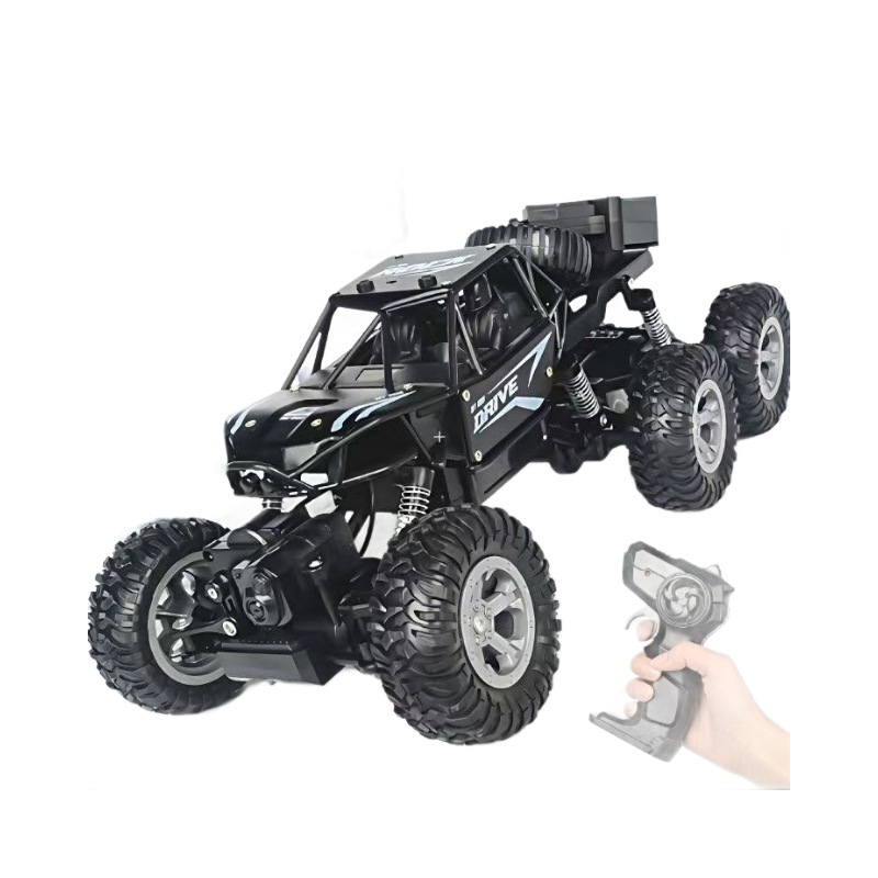 Nuevo control remoto super grande seis ruedas de aleación escalada todoterreno Bigfoot coche de control remoto para niños coche de juguetes cool