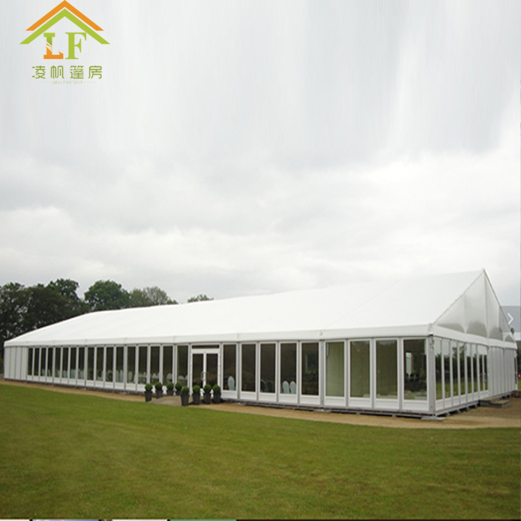 真正的广州源头帐篷工厂热销户外人字顶帐篷 铝合金活动婚庆篷房