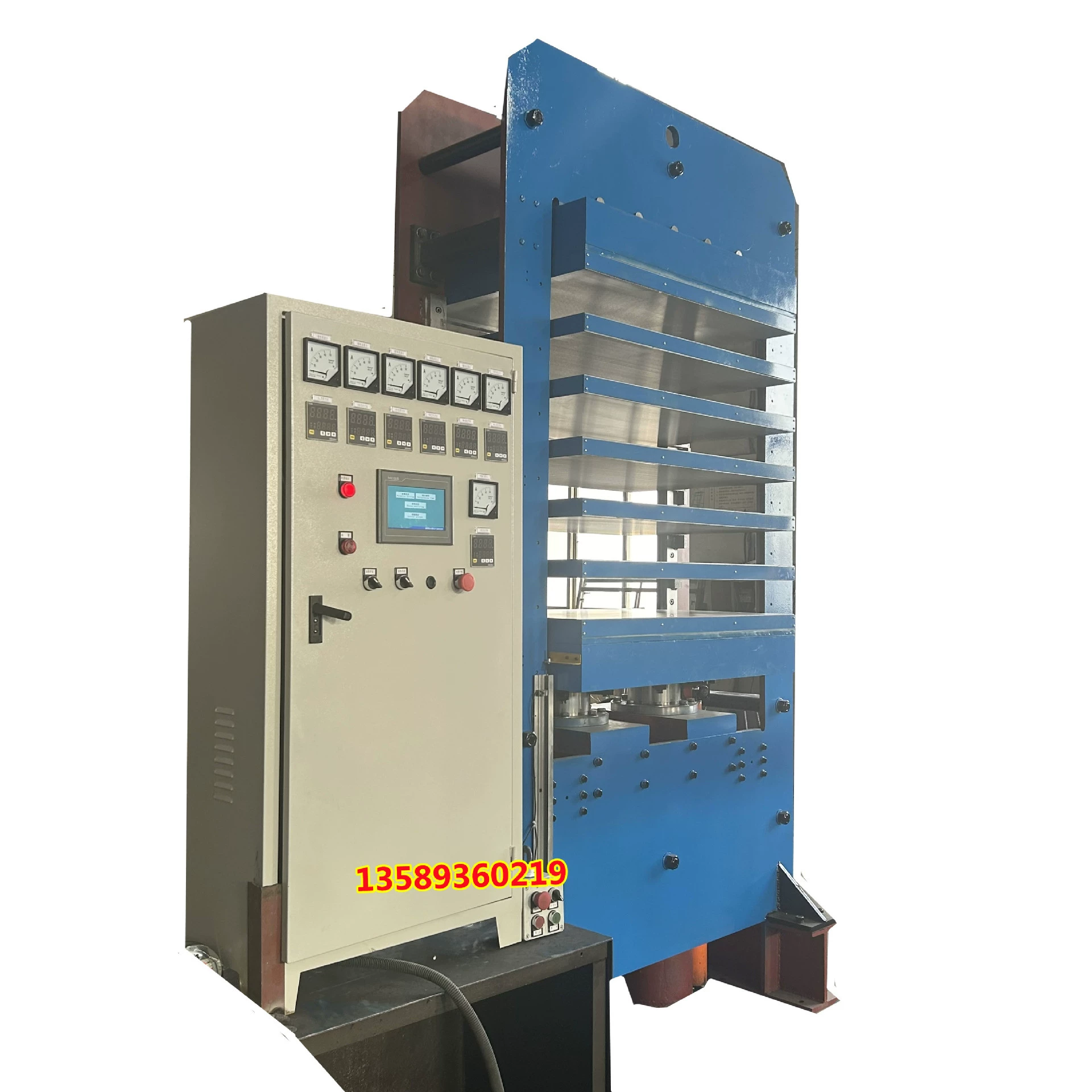 Заводская продажа углеродного волокна сложного материала многослойная плоский термопресс рама полностью автоматическая силиконовая резиновая пластина вулканизатор горячего пресса