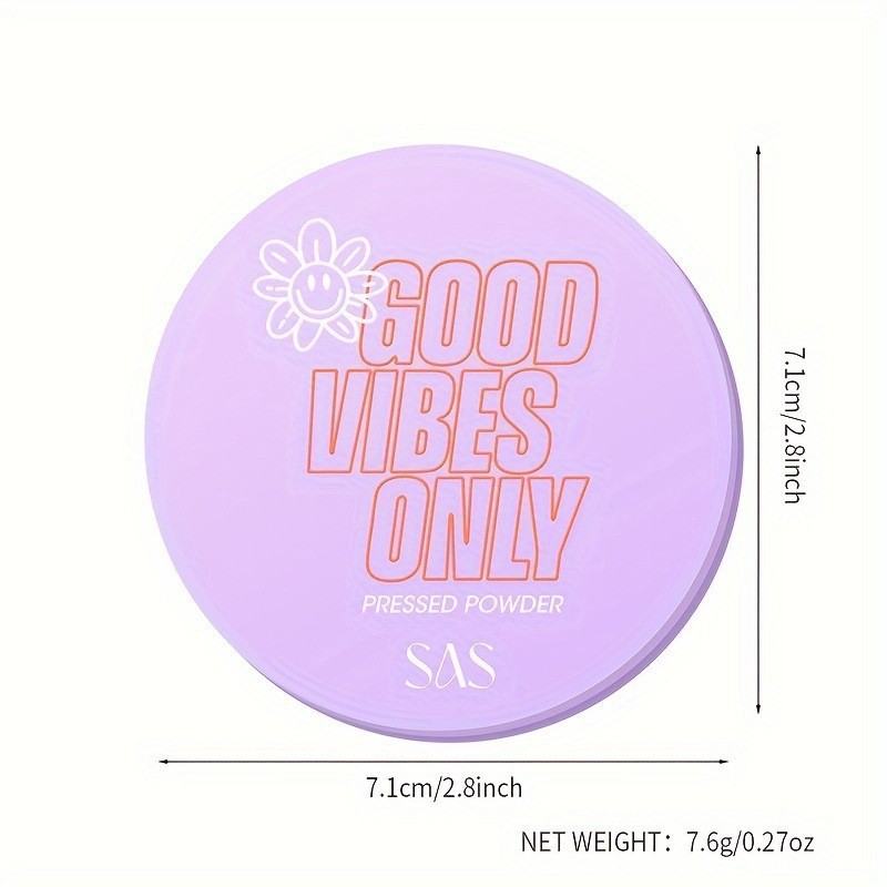 USHAS polvo spot transfronterizo de Europa y Estados Unidos opacador mate efecto de maquillaje control de aceite húmedo impermeable a prueba de sudor SAF031A