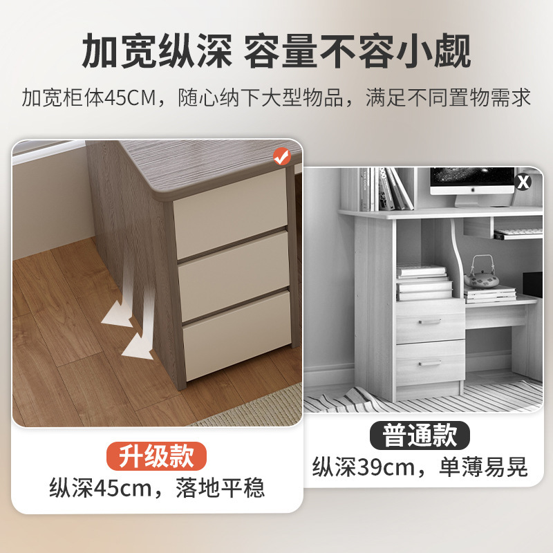 Escritorio para computadora de escritorio para oficina, escritorio simple y moderno con cajón, escritorio para el hogar, escritorio para el hogar, banco de trabajo