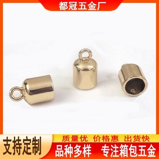 Box bag mobile phone rope hardware accessories zinc alloy ornaments metal weight tassel cap dome bucket-shaped bell buckle