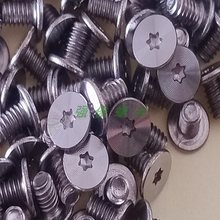 304不锈钢内梅花平头CD纹镜面外观装饰手机小螺丝钉CM2*3 PVD