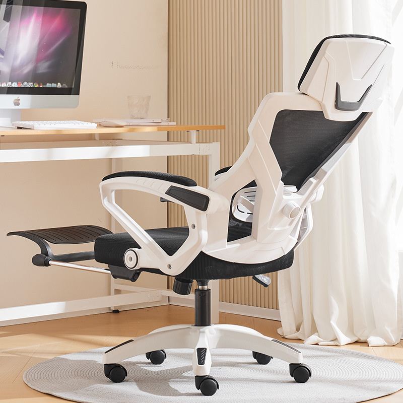 Ergonomic Chair Waist Support Computer Chair Home Comfortable Sedentary Office Seat Male Dormitory Reclining Gaming Chair