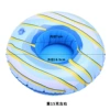 Blue striped bread coaster