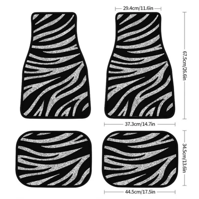 Avtomobil döşəmə paspasları — Stock - new-car-floor-mats-57-3344cm-pack-of-two