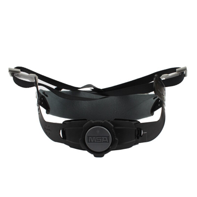 梅思安10180494超爱戴帽衬灰色加宽针织步吸汗带尼龙顶带旋钮调节